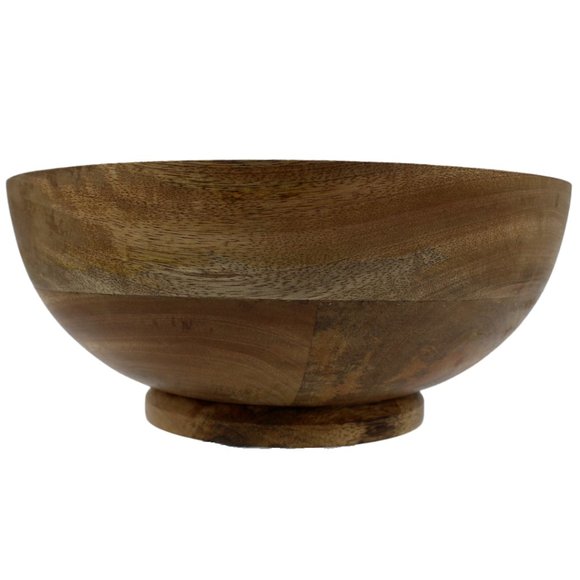 Opal House Mango Wood Jungle Scene Bowl - Picture 6 of 8